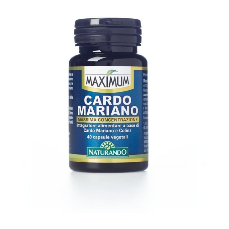 Naturando Maximum Cardo Mariano Integratore Alimentare 40 Capsule