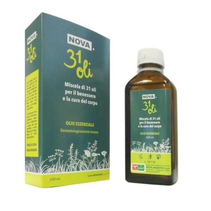 Nova 31 Oli Miscela di Oli per il Benessere e la Cura del Corpo 100ml