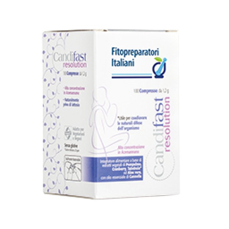 Selerbe Candifast Resolution Integratore Alimentare Senza Glutine100 CompresseBiodue