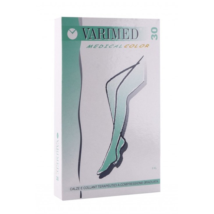 Varimed 30 Medical Color Gambaletto Colore Grigio Taglia 4