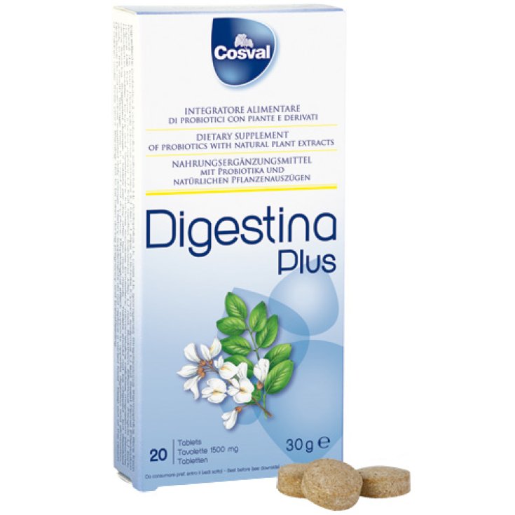 Cosval Digestina Plus Integratore Alimentare 20 Tavolette