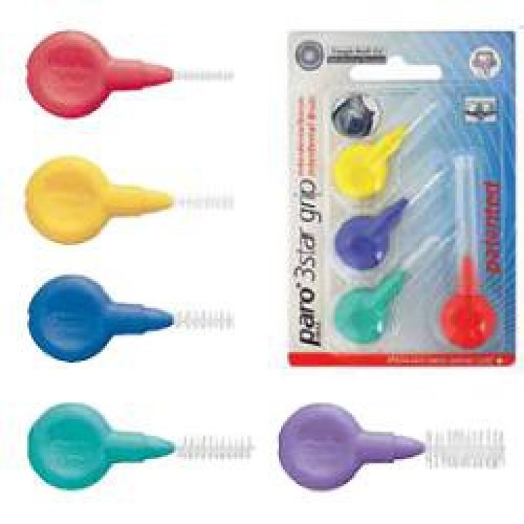 Paro 71092 3Start Grip Scovolino Intedentale Misura XX-Fine Colore Giallo