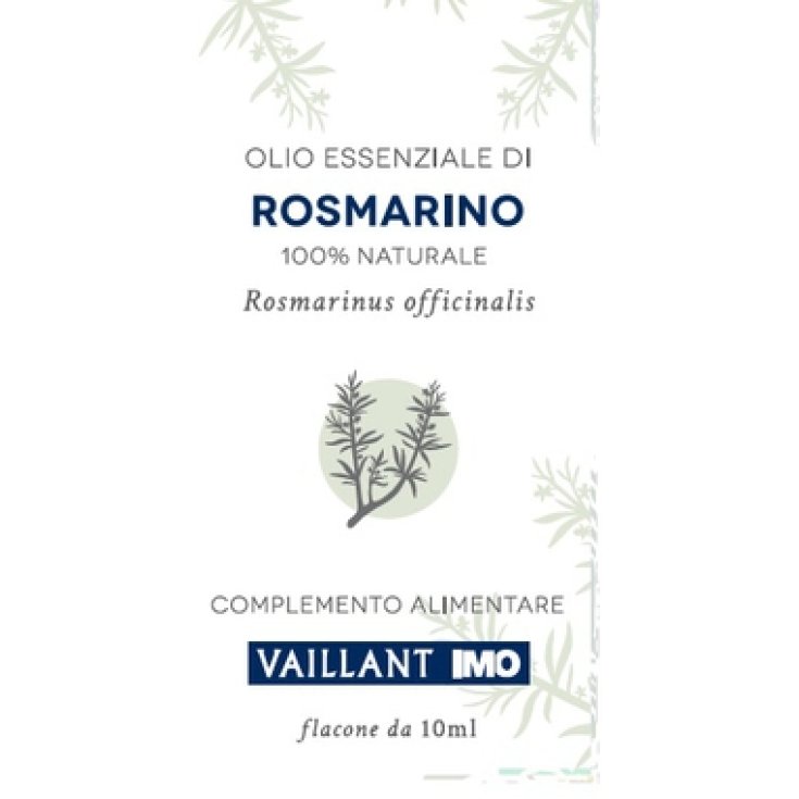 I.m.o. Linea Vaillant Olio Essenziale Di Rosmarino 100% Naturale 10ml