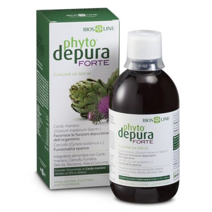 Bios Line Phytodepura Forte Liquido Integratore Alimentare 500ml