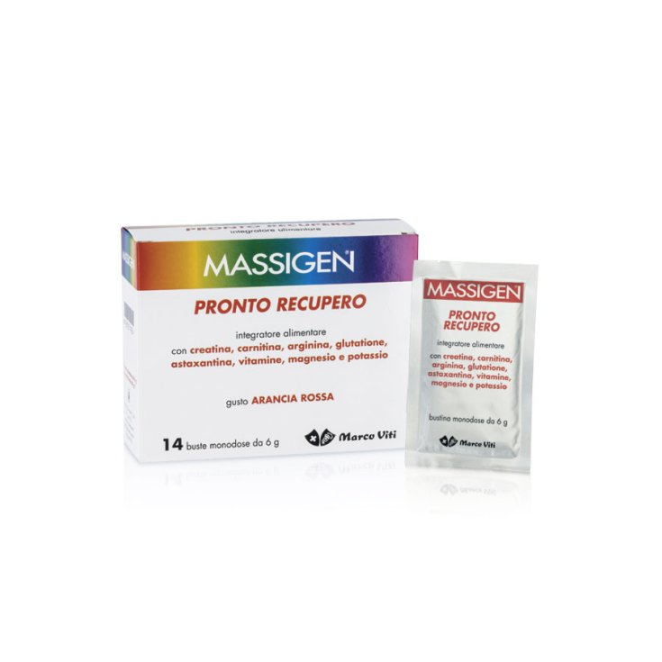 Marco Viti Massigen Pronto Recupero Integratore Alimentare 14x6g