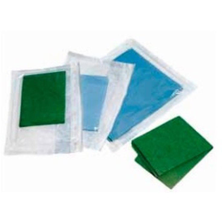 Telo Tnt Biaccoppiato Verde Sterile 35x50cm