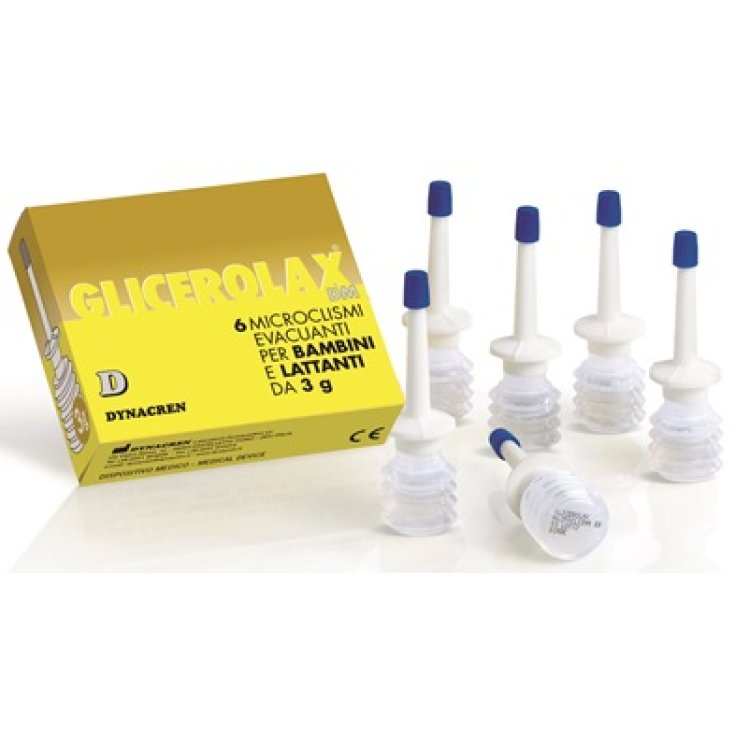 Dynacren Glicerolax Bambini Microclismi  6x3g