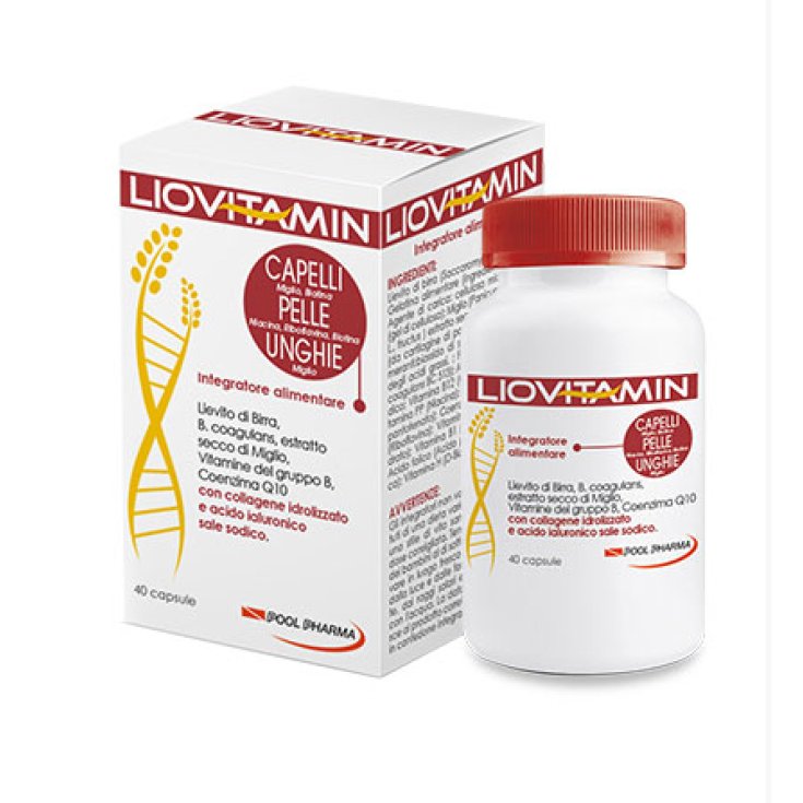 Pool Pharma Liovitamin Integratore Alimentare 40 Capsule