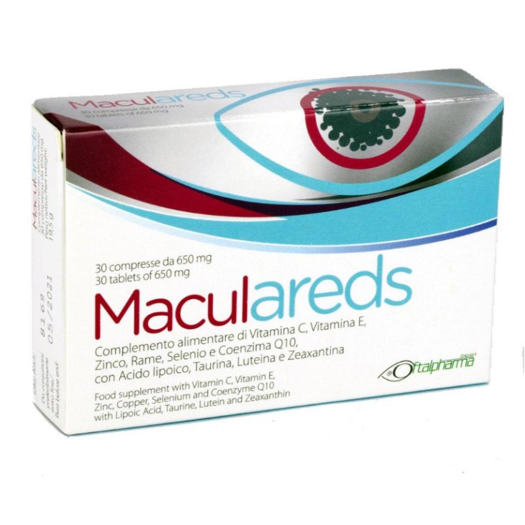 Oftalpharma Maculareds 30 Compresse Oftalpharma Maculareds 30 Compresse