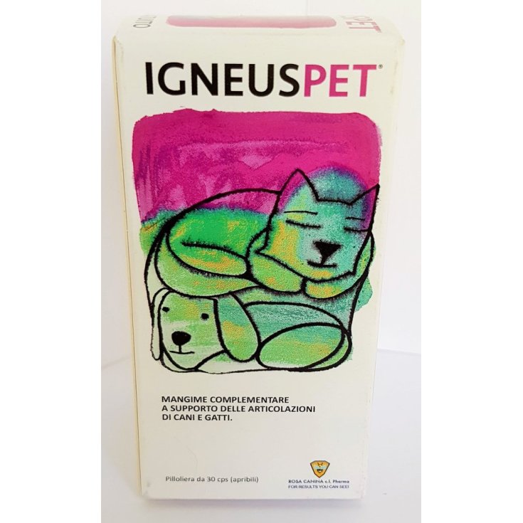Rosa Canina C.l. Pharma Igneus Pet Mangime Complementare 30 Capsule