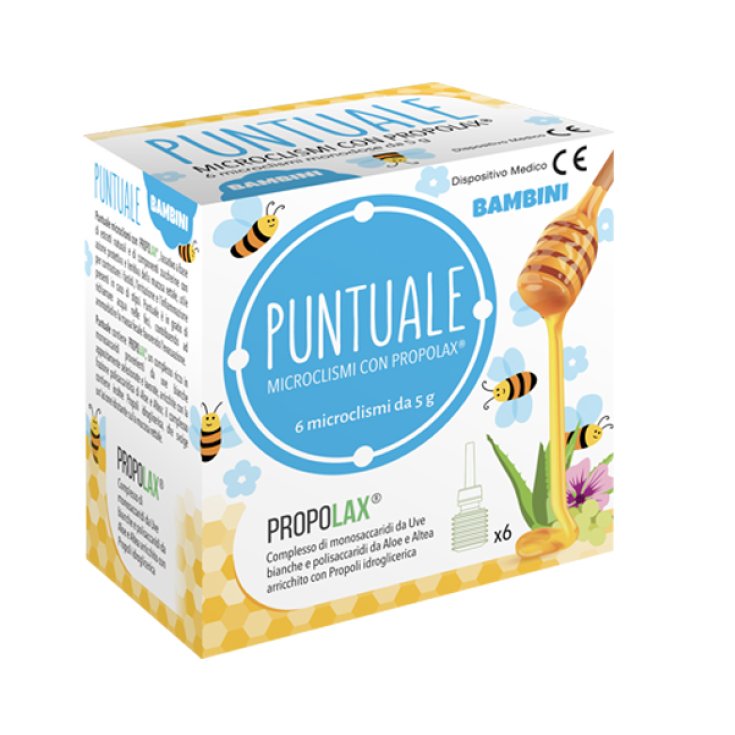 Puntuale Bambini 6 Microclismi x5g