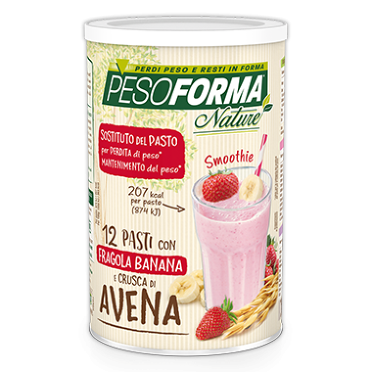 Pesoforma Linea Nature Pasto Sostitutivo Smoothie Fragola Banana 12 Pasti Pesoforma Linea Nature Pasto Sostitutivo Smoothie Fragola Banana 12 Pasti