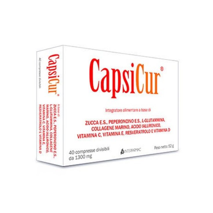 Interfarmac Capsicur Integratore Alimentare Senza Glutine 40 Compresse