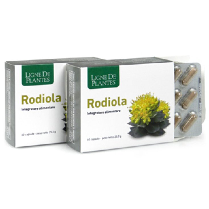 Ligne De Plantes Rodiola Integratore Alimentare 45 Capsule