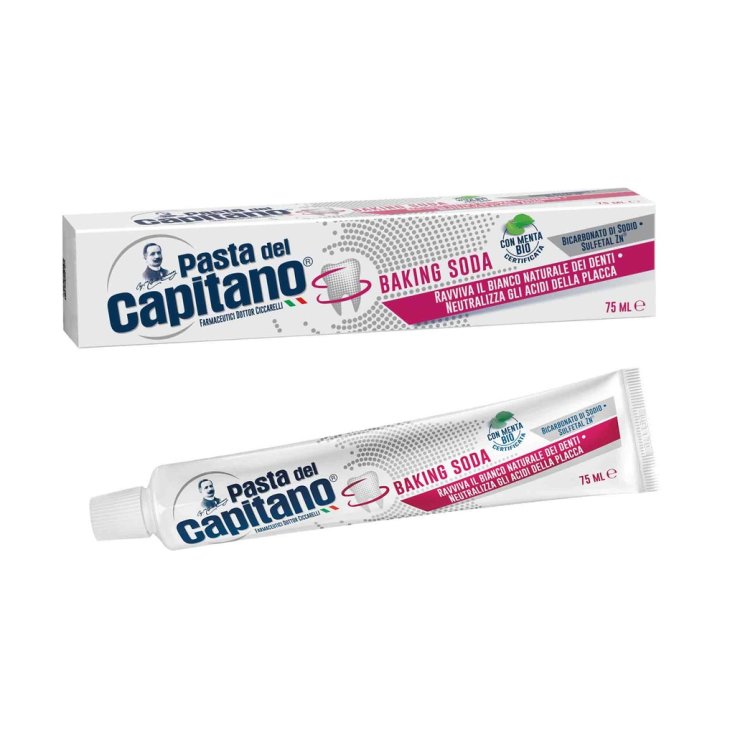 Pasta Del Capitano Dentifricio Baking Soda 75ml