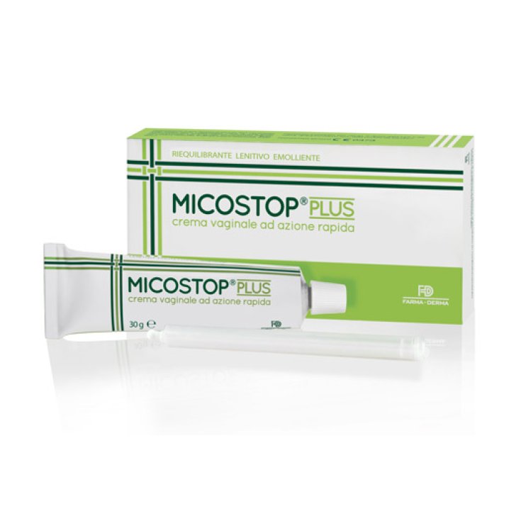 Farma-Derma Micostop Plus Crema Vaginale 30g Con 6 Applicatori Monouso