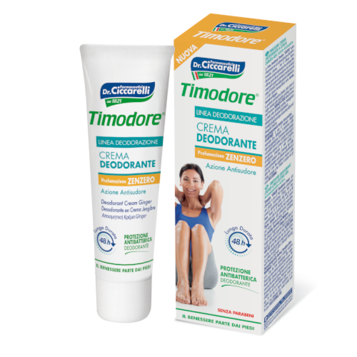 Timodore Crema Deodorante Zenzero 48h