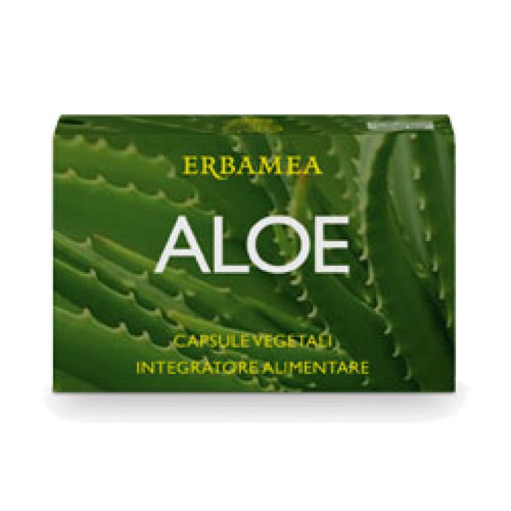 Erbamea Aloe Integratore Alimentare 24 Capsule Vegetali