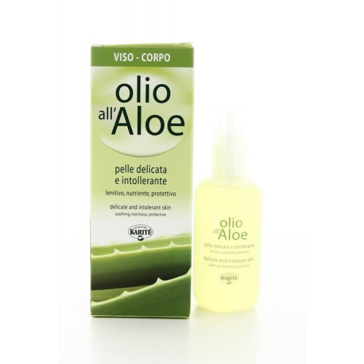 Karit&egrave; Olio All'Aloe Biologico 100ml