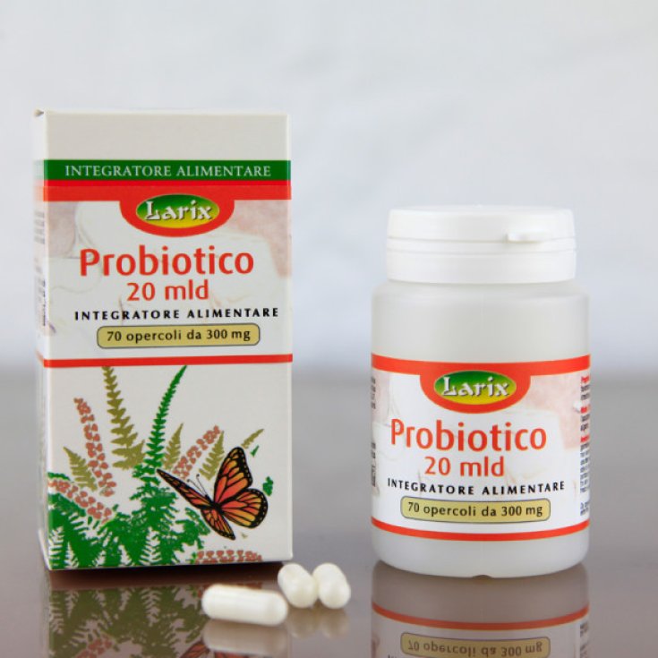 Larix ProBiotico 20mld Integratore Alimentare 30 Compresse