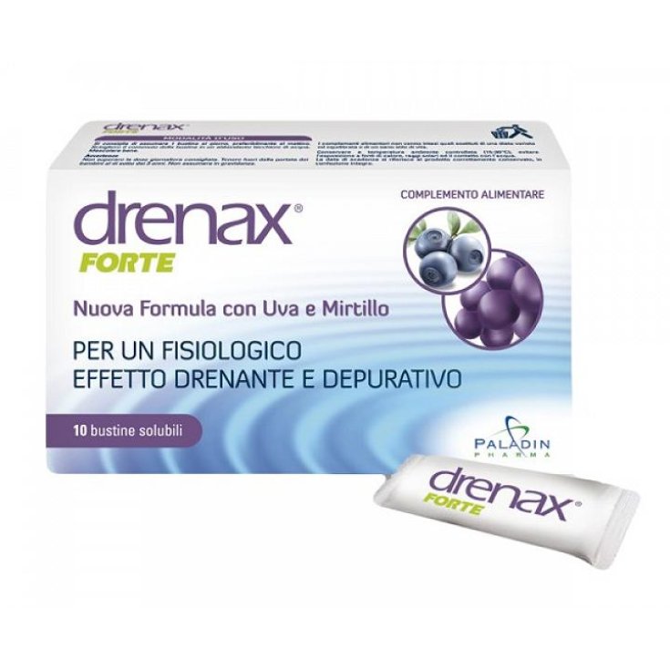 Drenax Forte Mirtillo Integratore Alimentare 15 Stick Pack