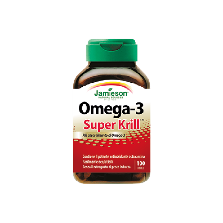 Jamieson Omega Complete Super Krill Integratore Alimentare 100 Capsule