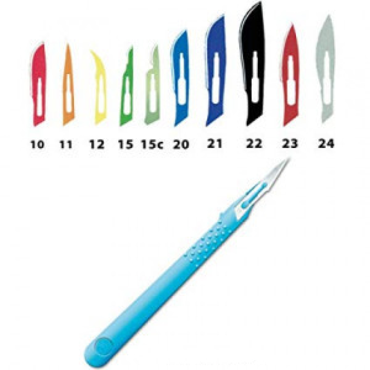 Farmac Zabban Bisturi Meds Sterile Modello Sic F22 Kiato
