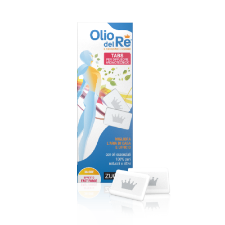 Zuccari Olio Del Re Tabs Per Diffusore Aromotecnica 9 Piastre