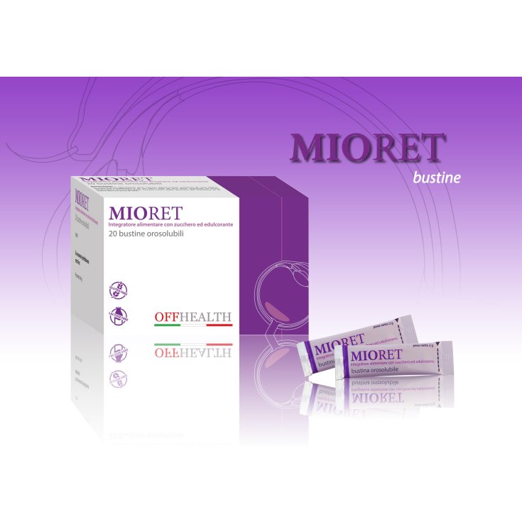OFFHEALTH MIORET Integratore Alimentare 20 Bustine Orosolubili