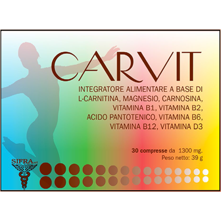Sifra Carvit Integratore Alimentare 30 Compresse