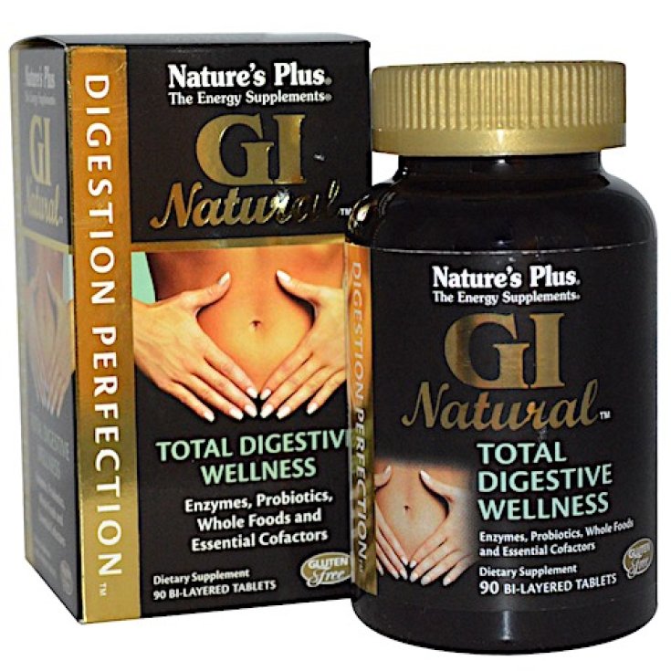Nature's Plus Gi Natural Digestione 90 Tavolette
