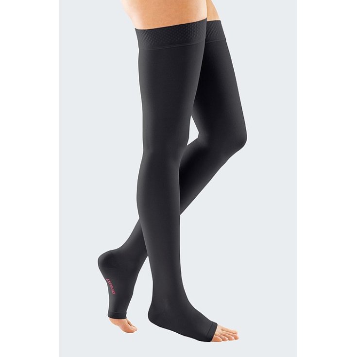 Medi Collant Compressione Graduata 18 MmHg Punta Aperta Colore Nero Taglia 4 Cod. 1450pa