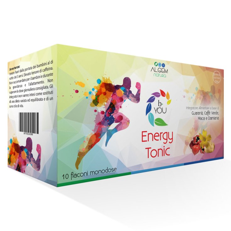 B-You Energy Tonic Integratore Alimentare 10 Flaconi Da 12ml