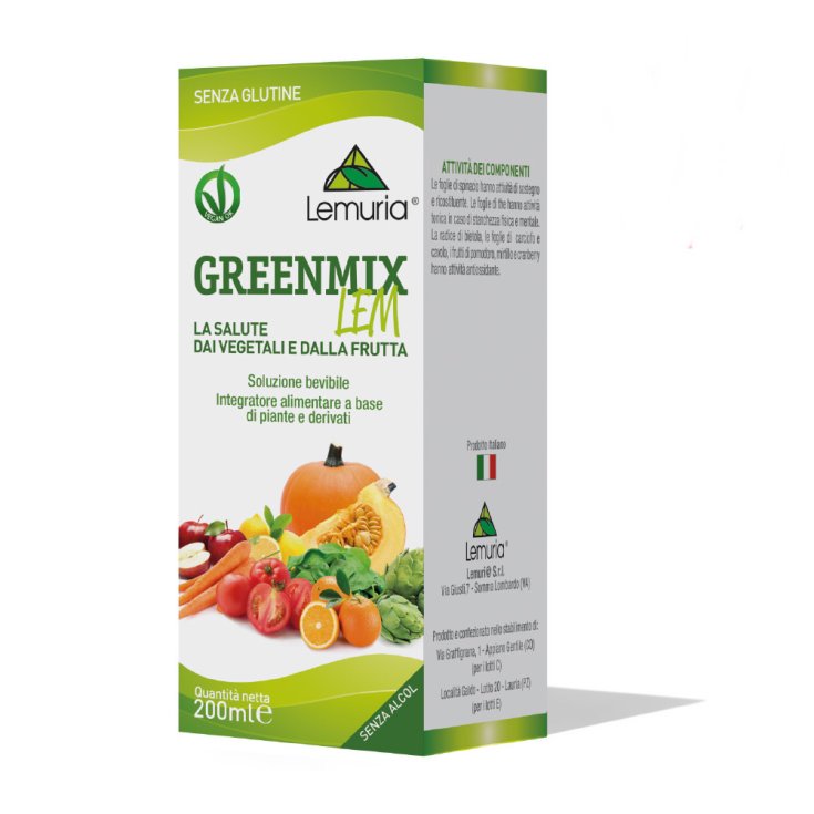 Lemuri@ Greenmixlem Integratore Alimentare 200ml
