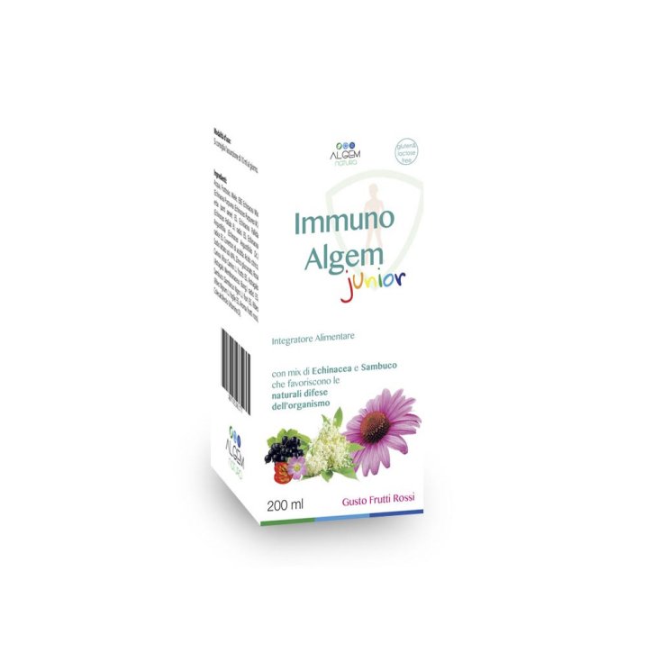 Algem Natura Immuno Algem Junior Integratore Alimentare 200ml