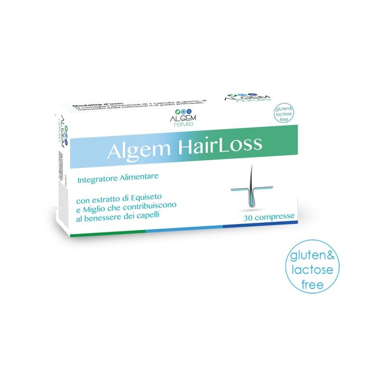 Algem Natura Algem Hairloss Integratore Alimentare 30 Compresse
