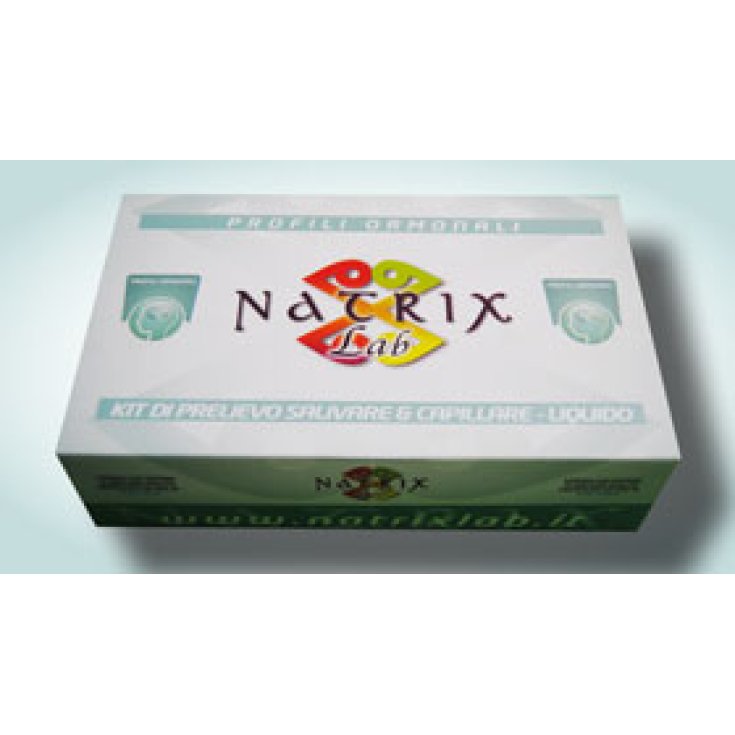 Natrix Area Ormonale Kit di Prelievo Capillare e Salivare Liquido
