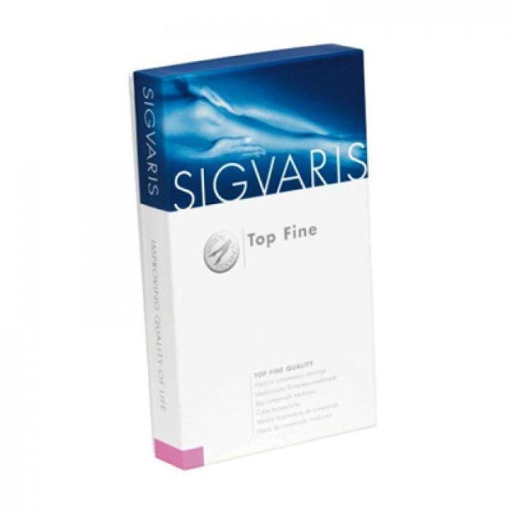 Sigvaris 503 Mono Autoreggente Sinistro Punta Aperta Colore Beige