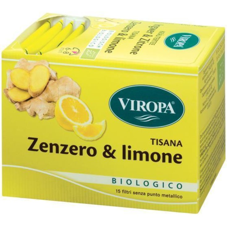 Viropa Zenzero&Limone Integratore 15 Bustine
