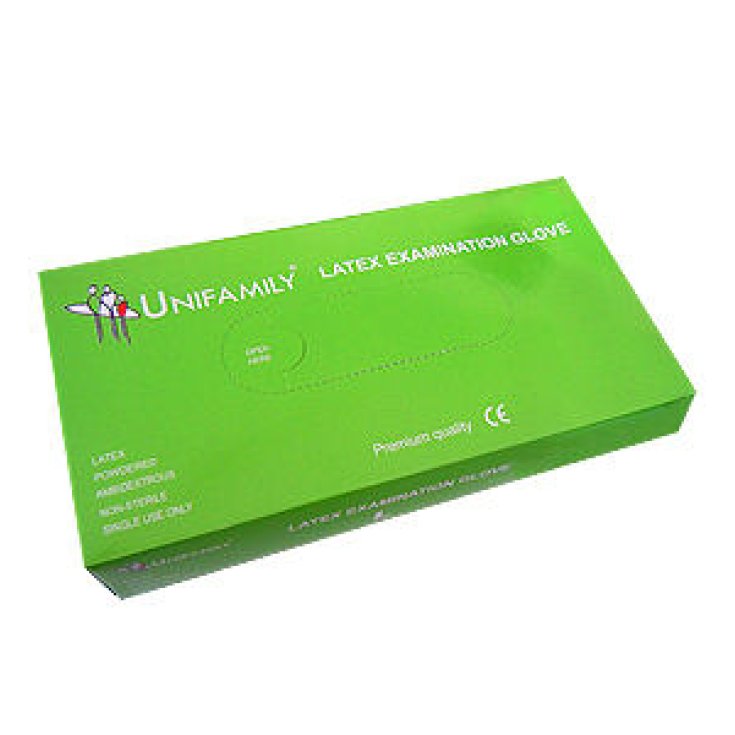 Unifamily Linea Medicale Guanti Lattice L 100 Pezzi