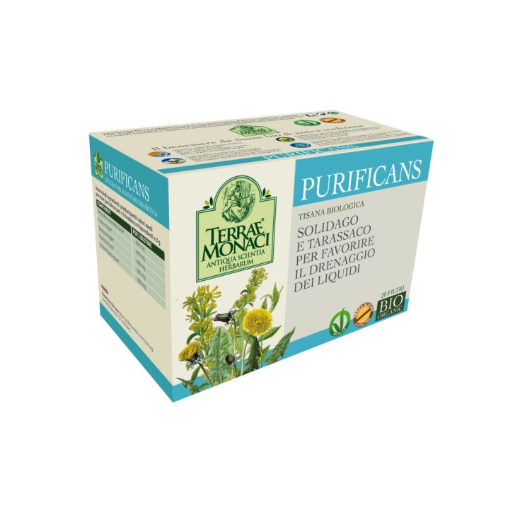 Terrae Monaci Purificans Tisana Biologica 20 Filtri