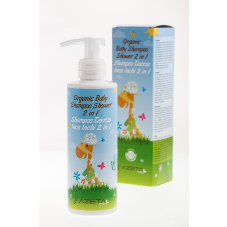 AZETAbio Shampoo Doccia Inca Inchi Delicato su Cute e Capelli 200ml