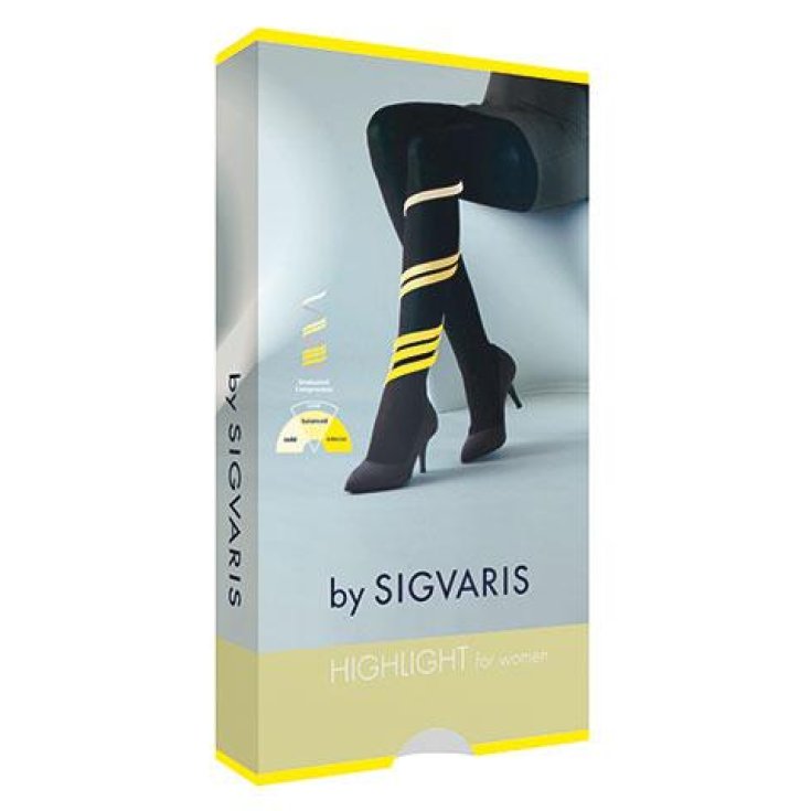 Sigvaris High Light for Woman Collant Punta Chiusa Colore Skin Taglia M Normale
