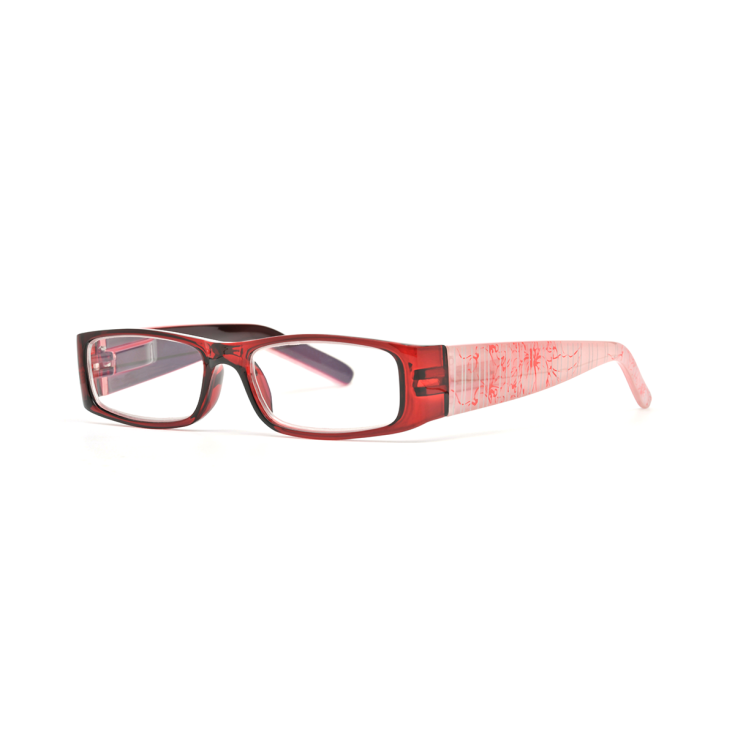 Nordic Vision Orebro Occhiali Premontati Da Lettura Diottria 1 Colore Rosso 1 Paio