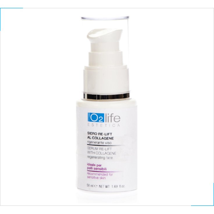 O2life Siero Viso Re-lift Collagene 50ml