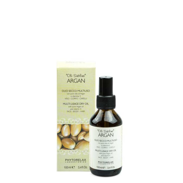 Phytorelax Oli Sublimi Argan Olio Secco Multiuso 100ml