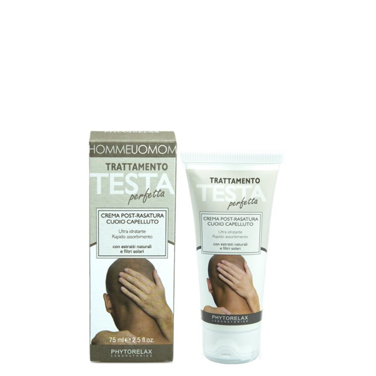 Phytorelax Laboratories Trattamento Testa Perfetta Linea Uomo Crema Post-Rasatura Cuoio Capelluto 75ml