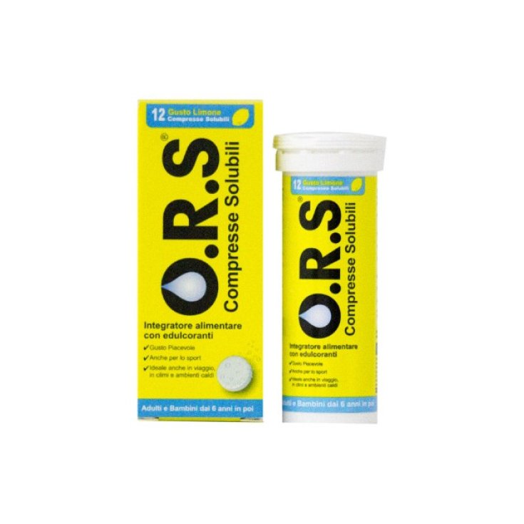 O.R.S. Limone Integratore Alimentare 12 Compresse Solubili