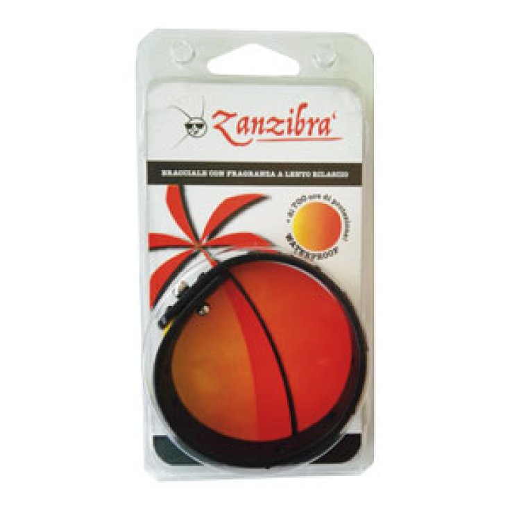 Zanzibra' Relief Black Bracciale Anti Zanzare