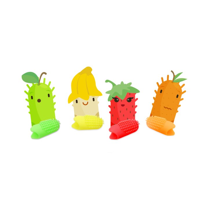 Iko Kids Ditale Per Lavarsi I Dentini 6-14 Anni Aroma Banana